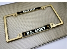U.S. Army Mom with Star Logo - Car Metal License Plate Frame