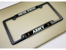 U.S. Army with Star Logo - Car Metal License Plate Frame