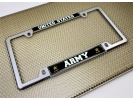 U.S. Army with Star Logo - Car Metal License Plate Frame