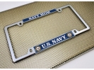 U.S. Navy Mom - Car Metal License Plate Frame