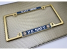 U.S. Navy Mom - Car Metal License Plate Frame