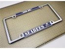U.S. Navy Seabees - Car Metal License Plate Frame