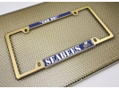 U.S. Navy Seabees - Car Metal License Plate Frame