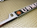USMC - Semper Fidelis - Car Metal License Plate Frame