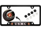 USMC - Semper Fidelis - Car Metal License Plate Frame