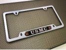USMC - Semper Fidelis - Car Metal License Plate Frame