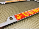 USMC - Semper Fidelis EGA - Car Metal License Plate Frame