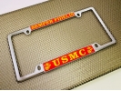 USMC - Semper Fidelis EGA - Car Metal License Plate Frame