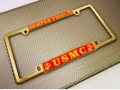 USMC - Semper Fidelis EGA - Car Metal License Plate Frame