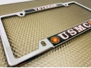 USMC - Veteran Marine Corps - Car Metal License Plate Frame