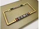 USMC - Veteran Marine Corps - Car Metal License Plate Frame