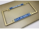 USAF - U.S. Air Force Proud Dad - Car Metal License Plate Frame
