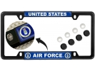 USAF - U.S. Air Force - Car Metal License Plate Frame