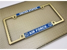 USAF - U.S. Air Force - Car Metal License Plate Frame