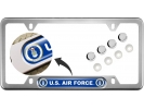 USAF - U.S. Air Force - Car Metal License Plate Frame