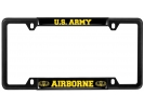 U.S. Army Airborne - Car Metal License Plate Frame (BY)