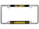 U.S. Army Airborne - Car Metal License Plate Frame (BY)
