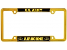 U.S. Army Airborne - Car Metal License Plate Frame (BY)