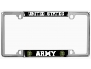 U.S. Army - Car Metal License Plate Frame