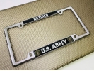 U.S. Army Retired - Car Metal License Plate Frame