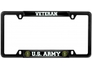 U.S. Army Veteran - Car Metal License Plate Frame