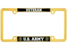 U.S. Army Veteran - Car Metal License Plate Frame