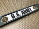 U.S. Army - Anodized Aluminum Car License Plate Frame