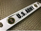 U.S. Army - Anodized Aluminum Car License Plate Frame
