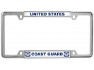 U.S. Coast Guard - Car Metal License Plate Frame