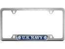 U.S. Navy - Anodized Aluminum Car License Plate Frame (WB)