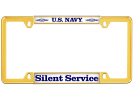 U.S. Navy Silent Service - Car Metal License Plate Frame