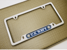 U.S. Navy Veteran - Car Metal License Plate Frame
