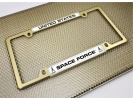 USAF - U.S. Space Force - Car Metal License Plate Frame (wb)