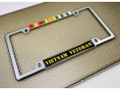 Vietnam Veteran 3 Service Ribbons - Car Metal License Plate Frame