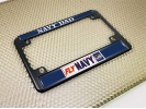 Fly Navy Dad - Motorcycle Metal License Plate Frame