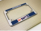 Fly Navy Veteran - Motorcycle Metal License Plate Frame