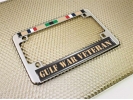 Gulf War Veteran - Motorcycle Metal License Plate Frame
