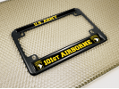 U.S. Army 101st Airborne - Motorcycle Metal License Plate Frame