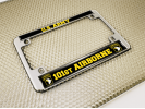 U.S. Army 101st Airborne - Motorcycle Metal License Plate Frame