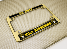 U.S. Army 101st Airborne - Motorcycle Metal License Plate Frame