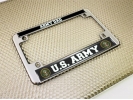 U.S. Army Dad - Motorcycle Metal License Plate Frame