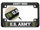 U.S. Army Mom - Motorcycle Metal License Plate Frame