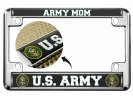 U.S. Army Mom - Motorcycle Metal License Plate Frame