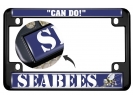 U.S. Navy Seabees - Motorcycle Metal License Plate Frame