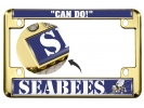 U.S. Navy Seabees - Motorcycle Metal License Plate Frame