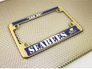 U.S. Navy Seabees - Motorcycle Metal License Plate Frame