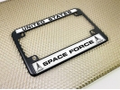 USAF - U.S. Space Force - Motorcycle Metal License Plate Frame (wb)