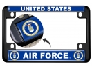 USAF - U.S. Air Force - Motorcycle Metal License Plate Frame