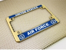 USAF - U.S. Air Force - Motorcycle Metal License Plate Frame