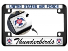 USAF - U.S. Air Force Thunderbirds - Motorcycle Metal License Plate Frame